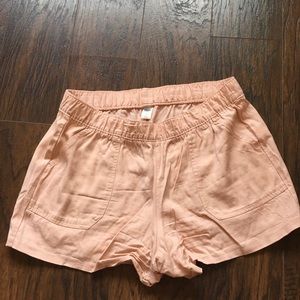 Lightweight Blush Pink Shorts.